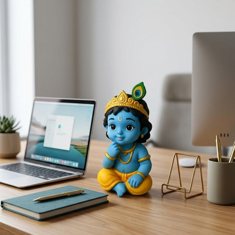 Cute Bal Krishna Idol