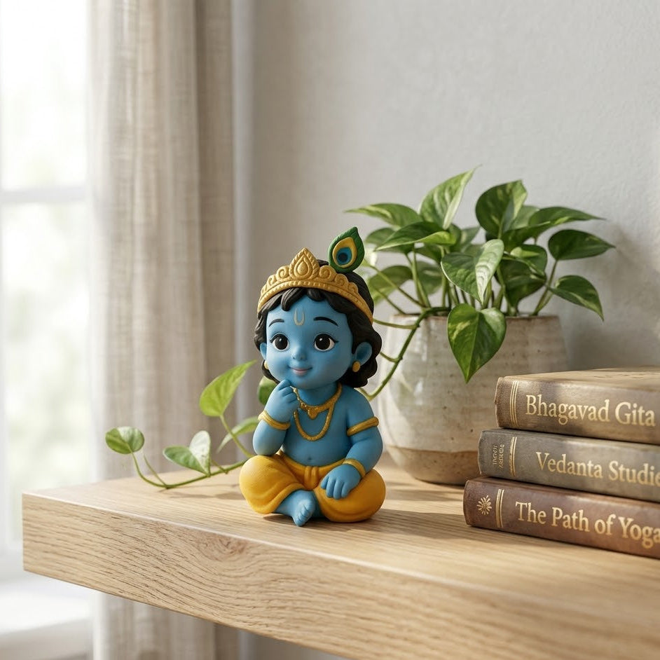 Cute Bal Krishna Idol