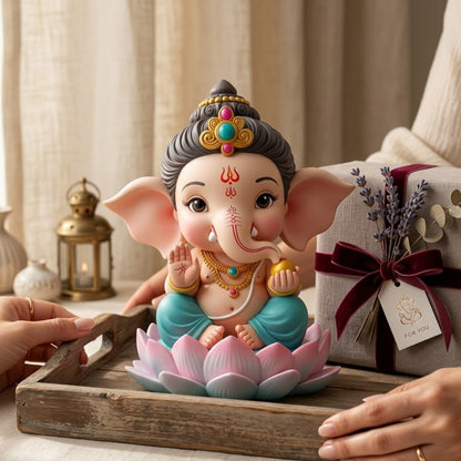Divine Bal Ganesha Idol