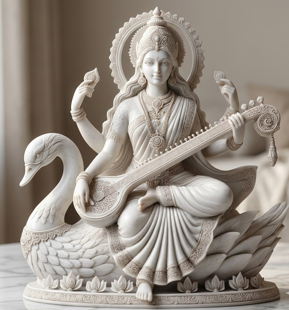 Divine Saraswati Mata Idol