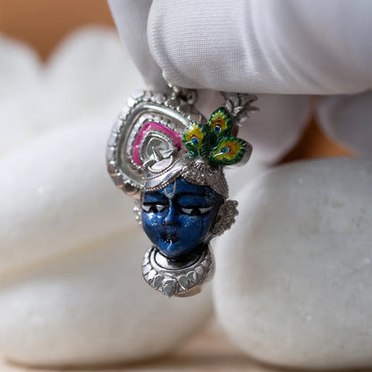 Enameled SrinathJi Pendant