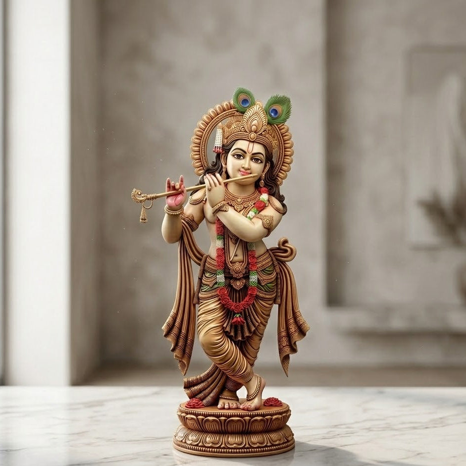 Krishna Bansuri Statue