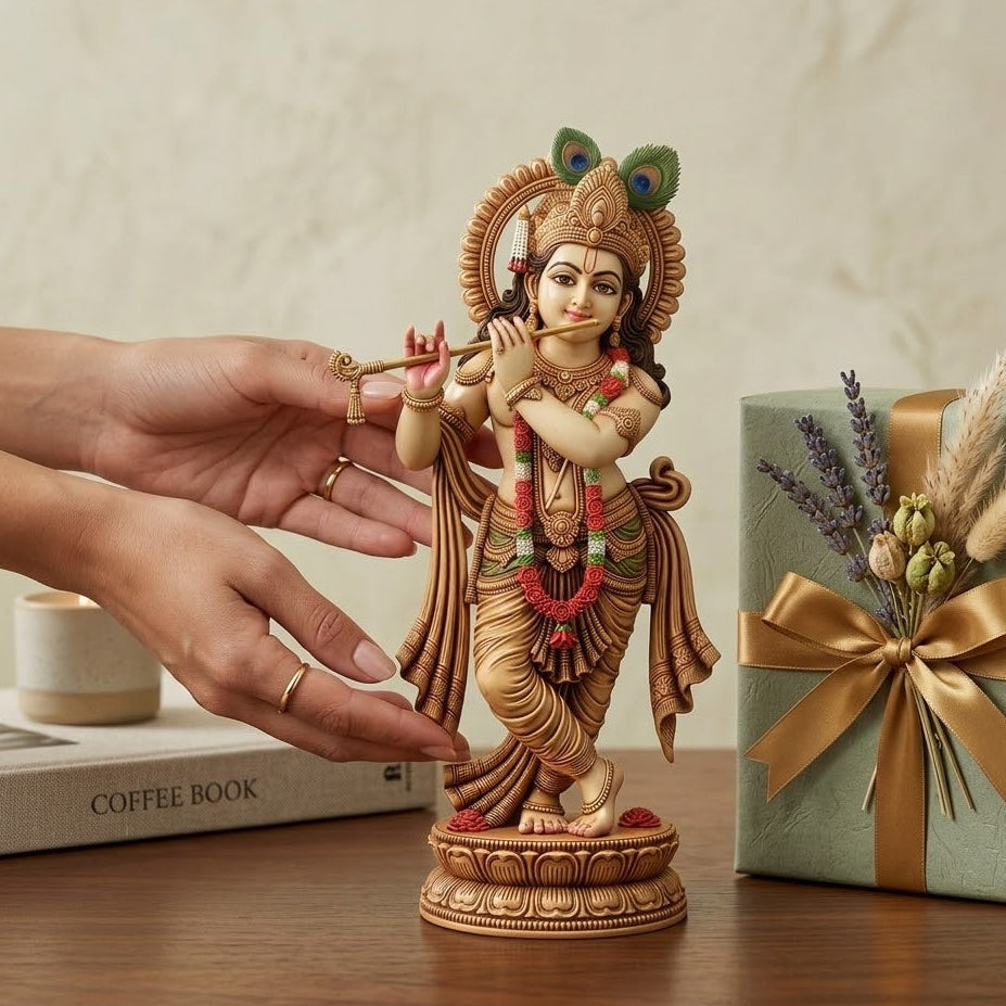 Krishna Bansuri Statue