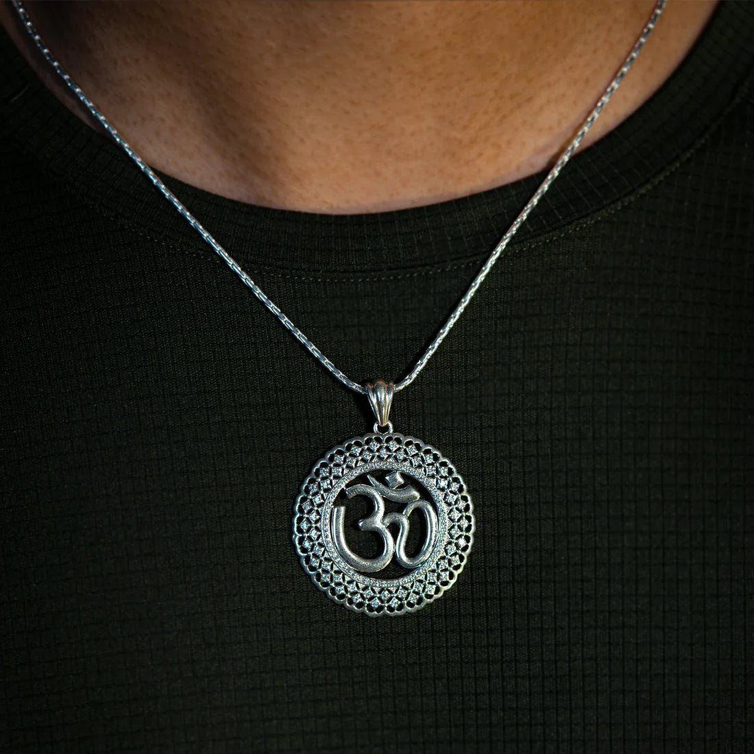 Om Mandala Pendant