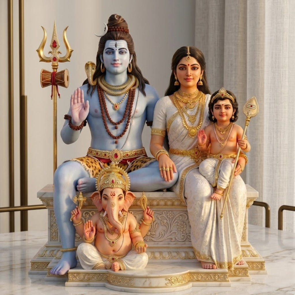 Lord Shiv Parivar Idol