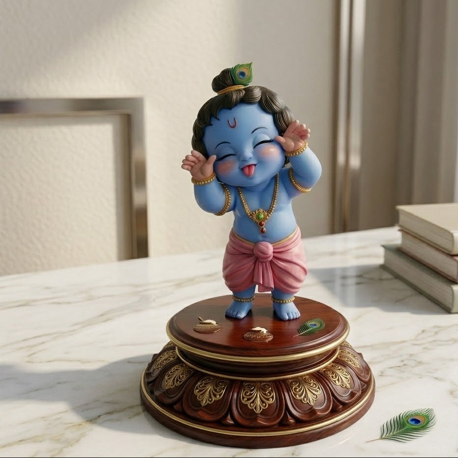 Makhan Chor Bal Krishna Idol