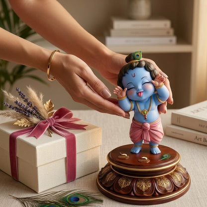 Makhan Chor Bal Krishna Idol