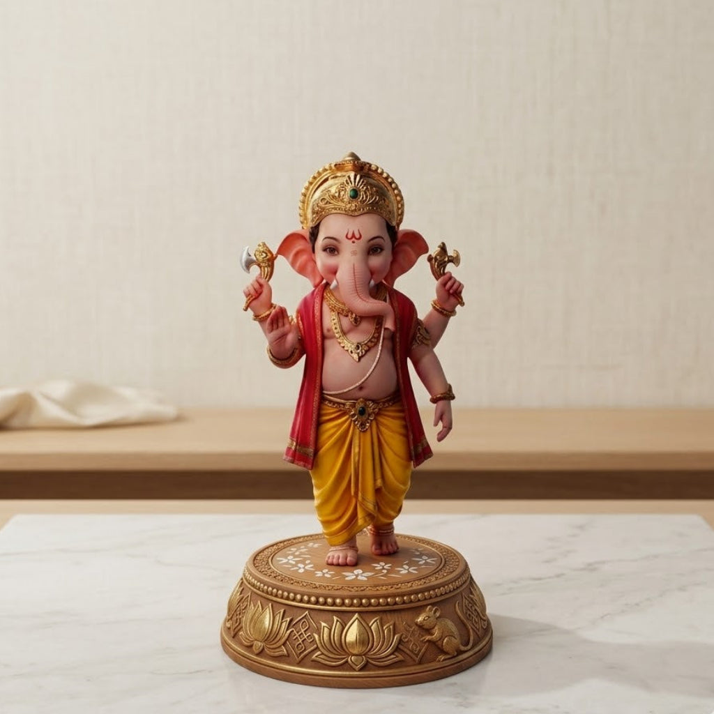Standing Bal Ganesha Idol