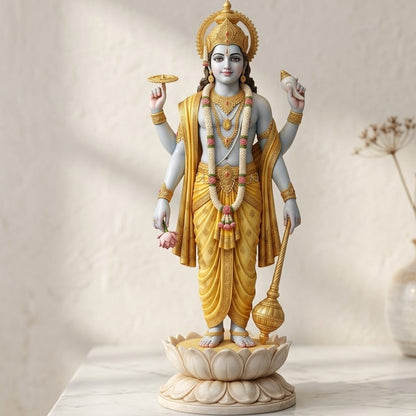 Vishnu Bhagwan Kamal Aasan Idol