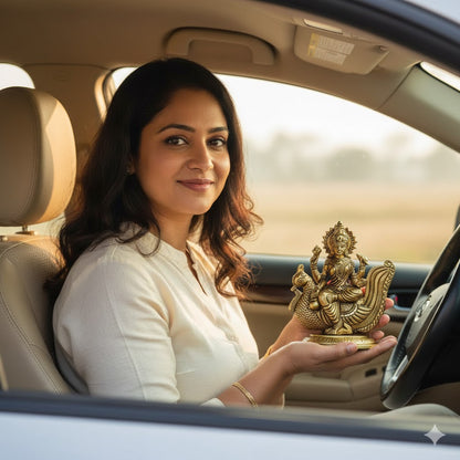 Brass Lord Saraswati Mata Idol