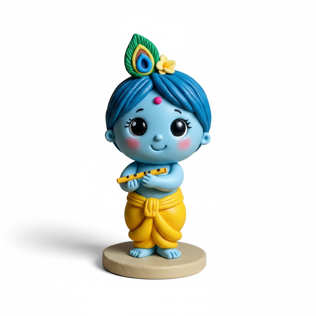 Cute Bal Krishna Idol