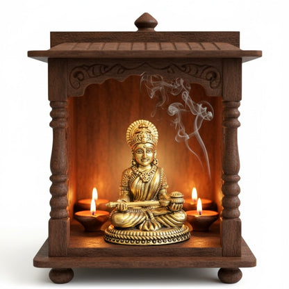 Brass Lord Lakshmi Mata Idol