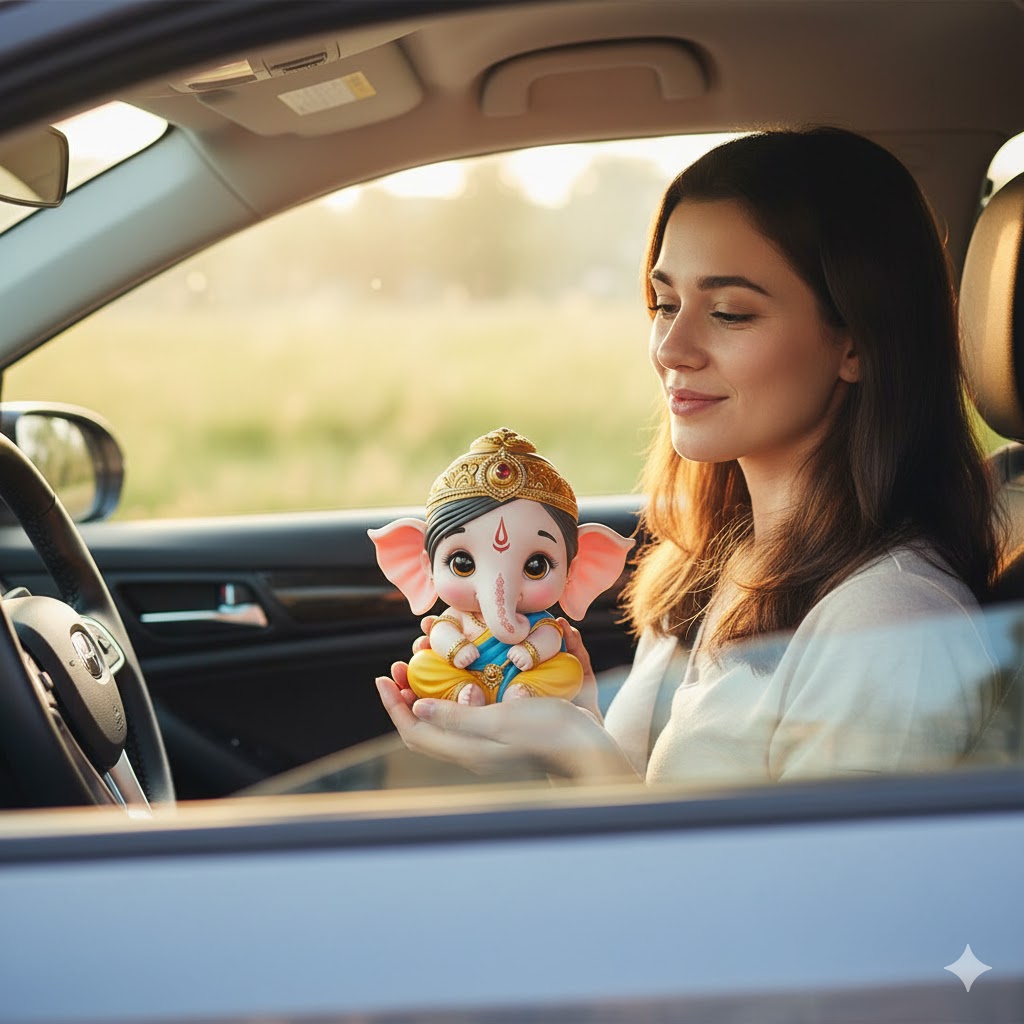 Cute Bal Ganesha Idol