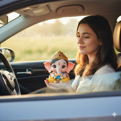 Cute Bal Ganesha Idol