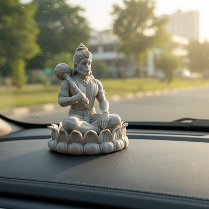 Meditating Lord Hanuman Idol