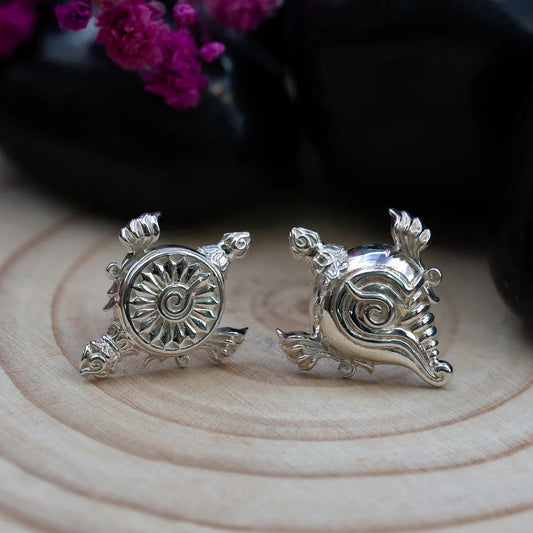 Shanka Chakra Earrings