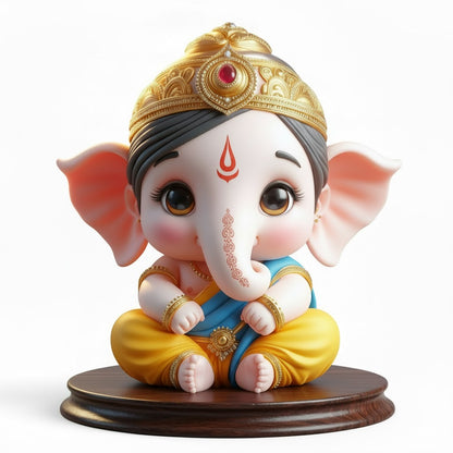 Cute Bal Ganesha Idol
