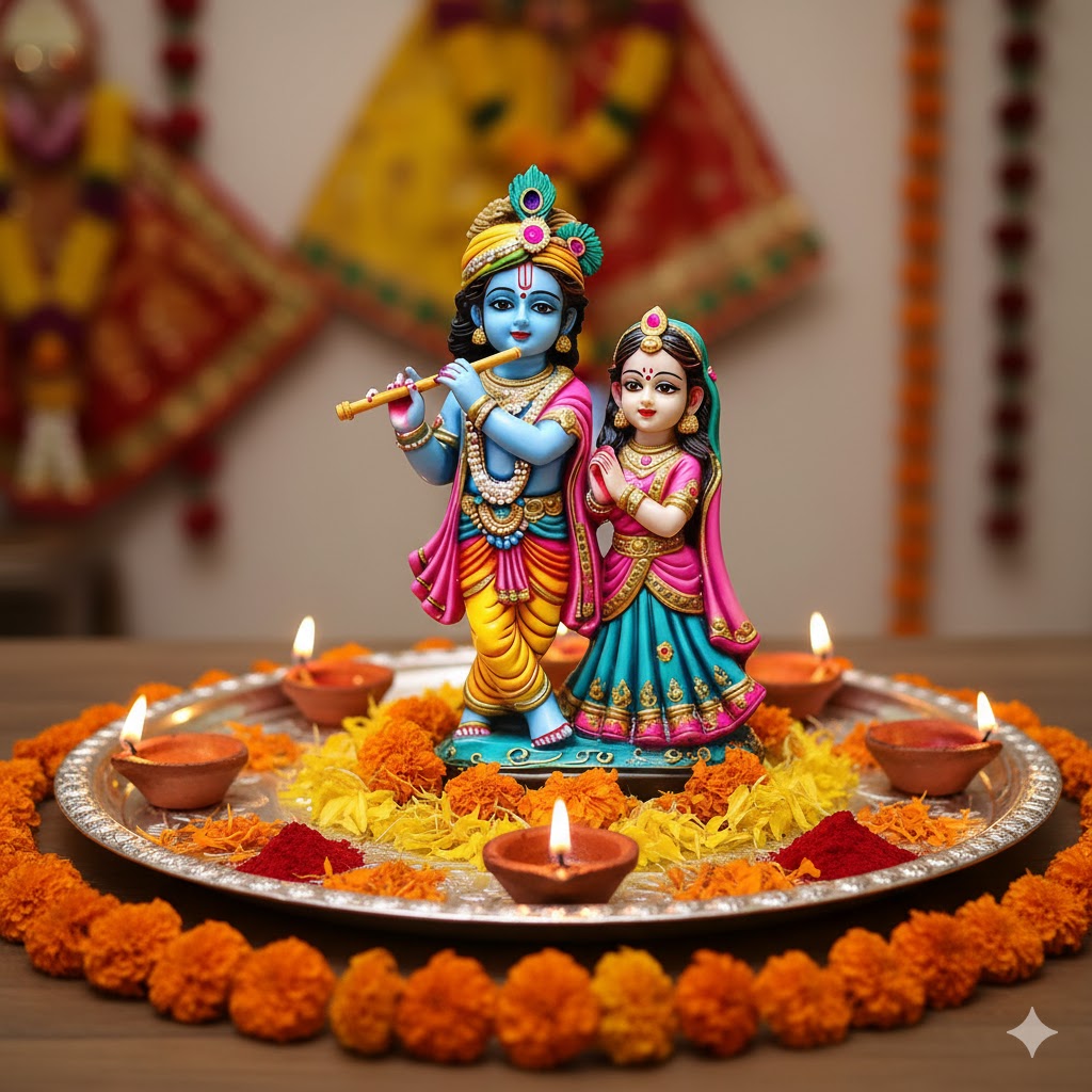 Bal Radha Krishna Idol