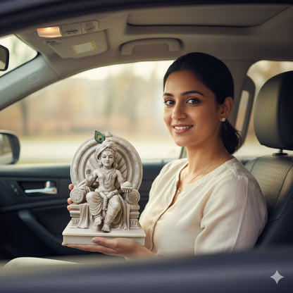Lord Krishna Singhasan Idol