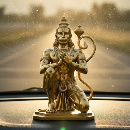 Bronze finish Lord Hanuman Idol