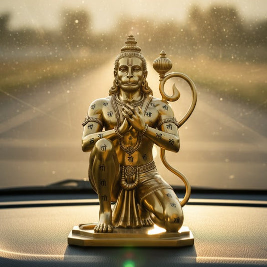 Bronze finish Lord Hanuman Idol