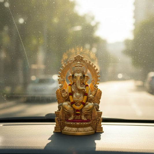 Bronze Finish Lord Ganesha Idol