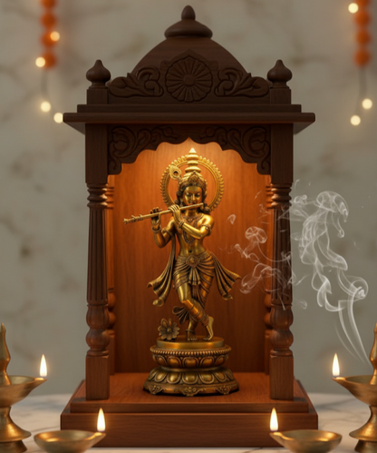 Lord Krishna Bronze Finish