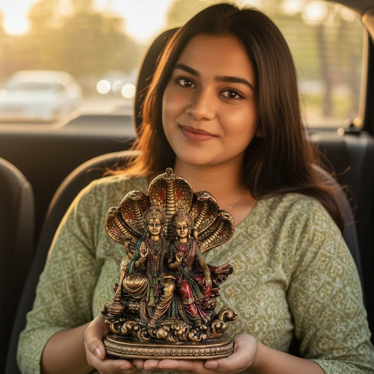 Lord Vishnu Lakshmi Statue