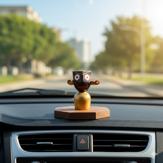 Lord Jagannath Murti - Gold Plated