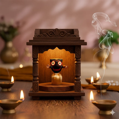 Lord Jagannath Murti - Gold Plated