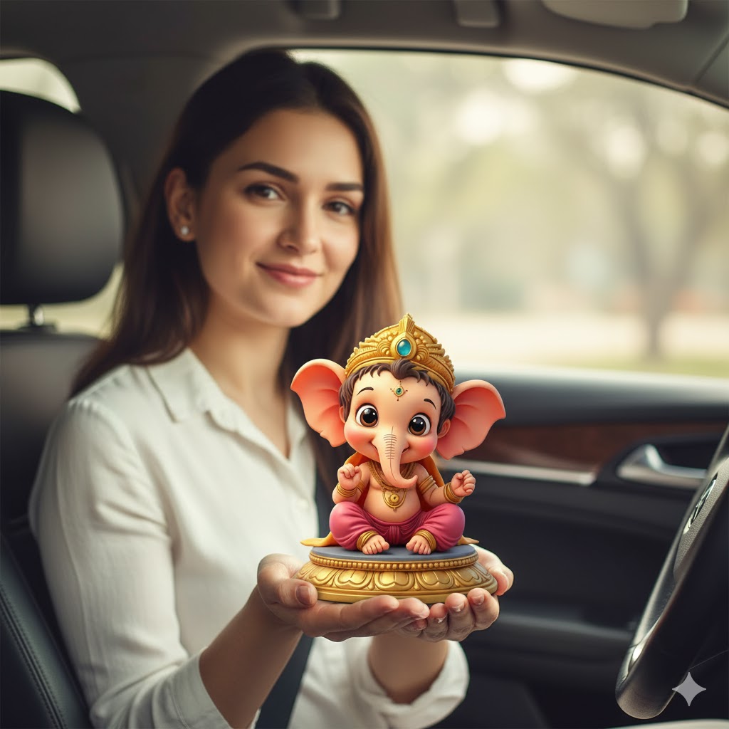 Cute Bal Ganesh Idol