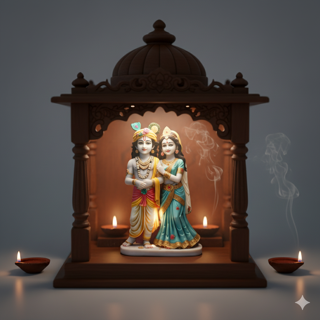 Lord Radha Krishna Idol