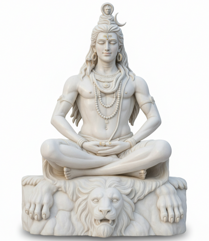 Meditating Lord Shiv Statue