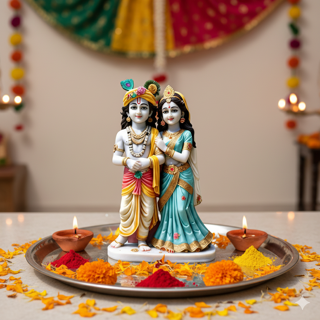 Lord Radha Krishna Idol