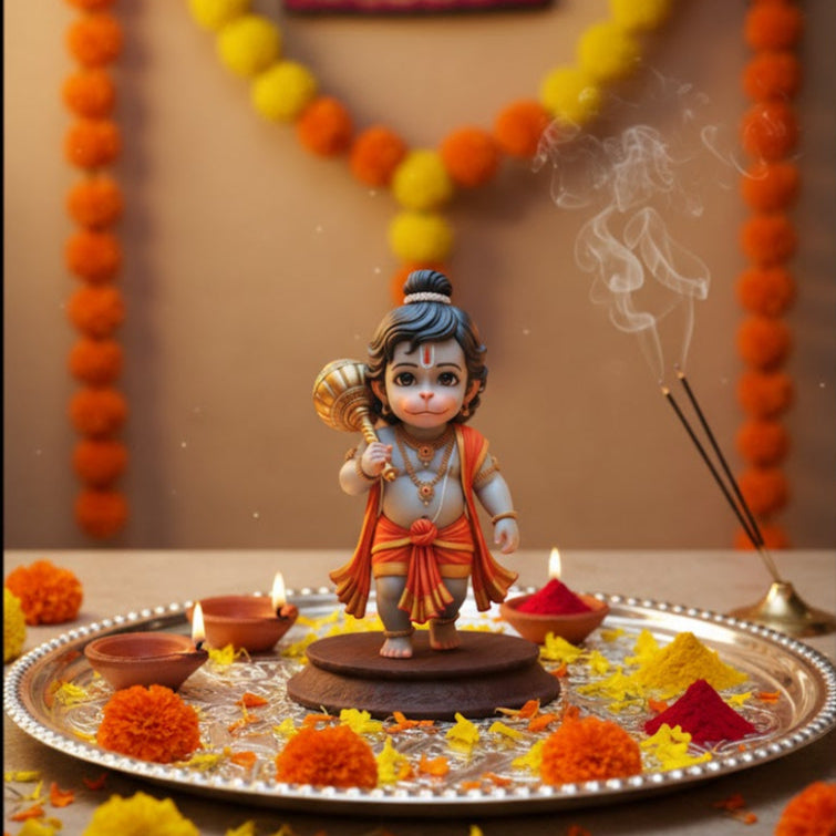 Bal Hanuman With Gada