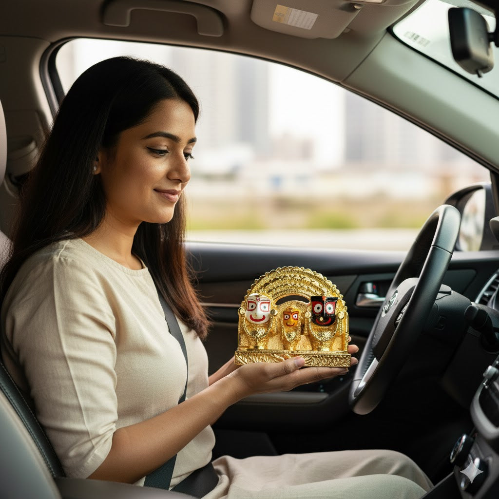 Lord Jagannath Balabhadra and Subhadra Idol