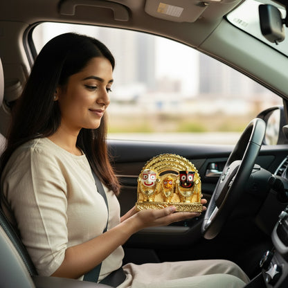 Lord Jagannath Balabhadra and Subhadra Idol