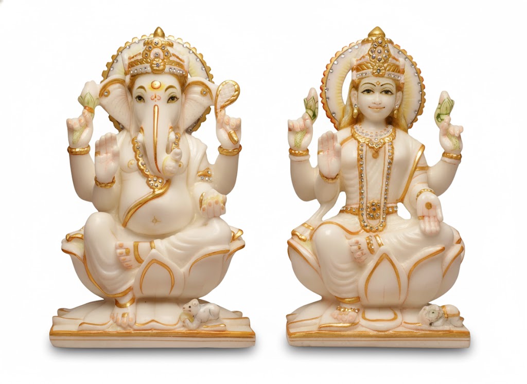 Laxmi Ganesha Idol