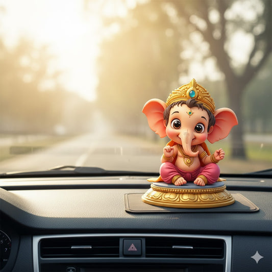 Cute Bal Ganesh Idol
