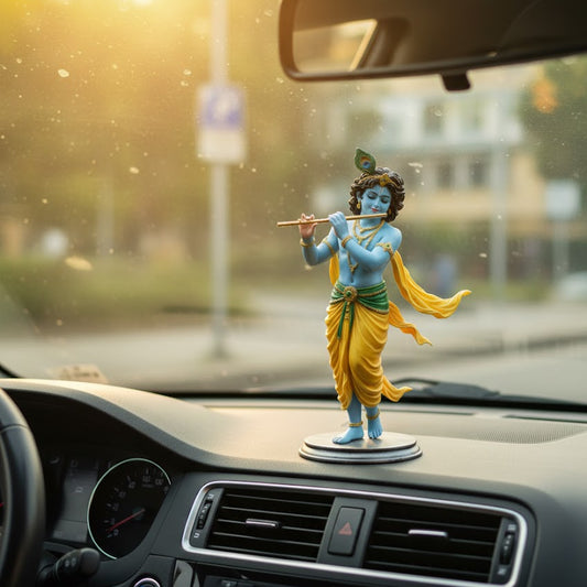 Dancing Lord Krishna Idol