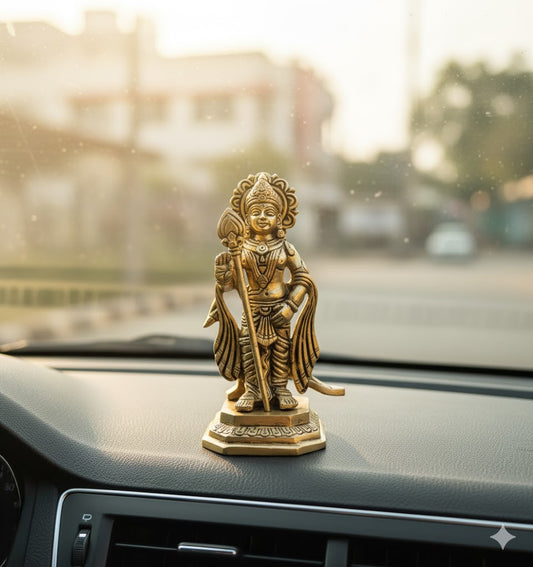 Exquisite Brass Murugan Idol