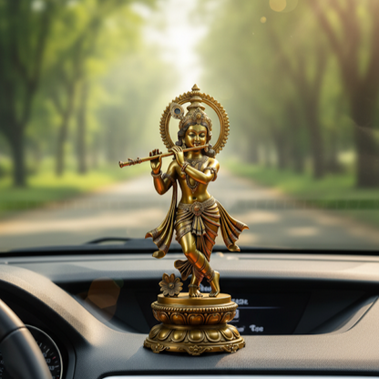 Lord Krishna Bronze Finish
