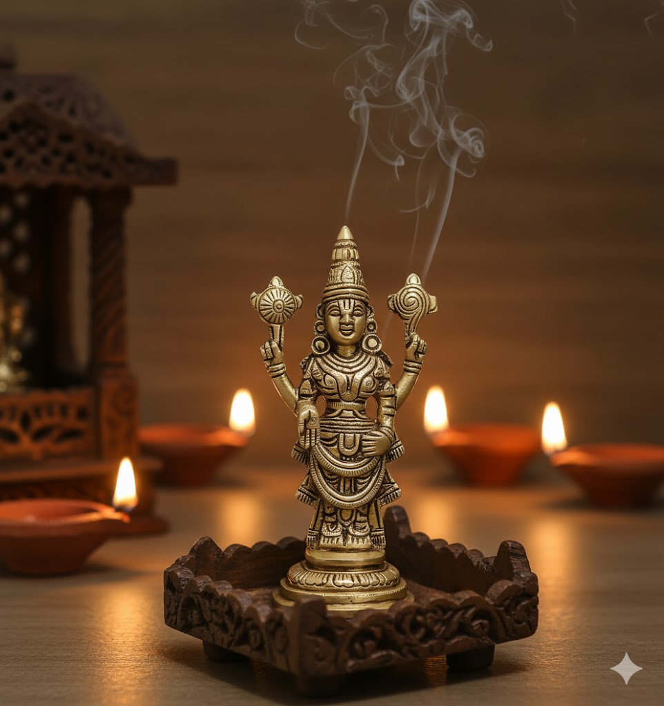 Venkateswara Statue for Pooja, Temple & Wealth Blessings