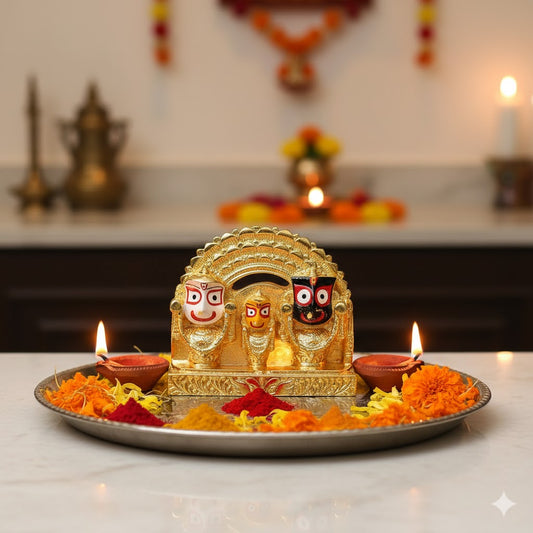 Lord Jagannath Balabhadra and Subhadra Idol