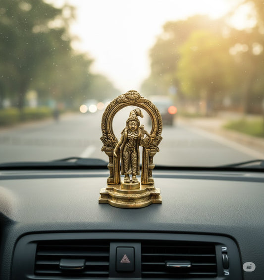 Thiruvachi Andal Statue Handcrafted Idol for Pooja & Home Decor