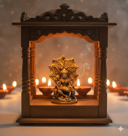 Buy Brass Dakshinamurthy Statue Online – Handcrafted South Indian God Idol for Pooja & Home Decor