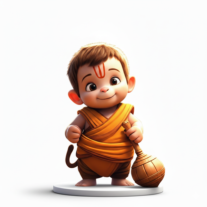 Bal Hanuman With Gada
