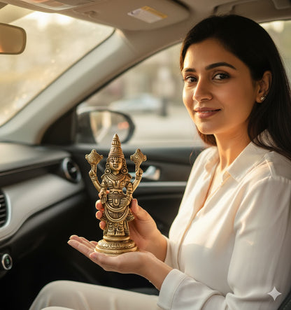 Venkateswara Statue for Pooja, Temple & Wealth Blessings