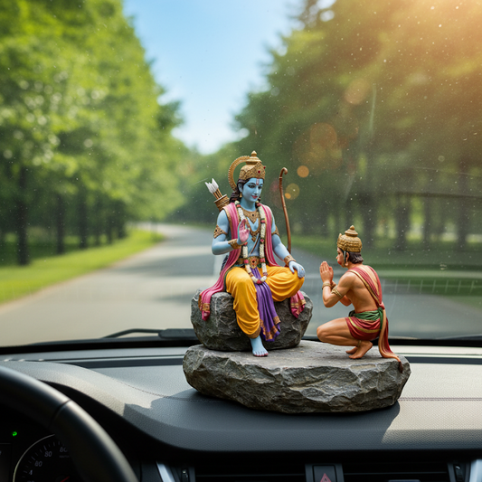 Lord Ram With Hanuman