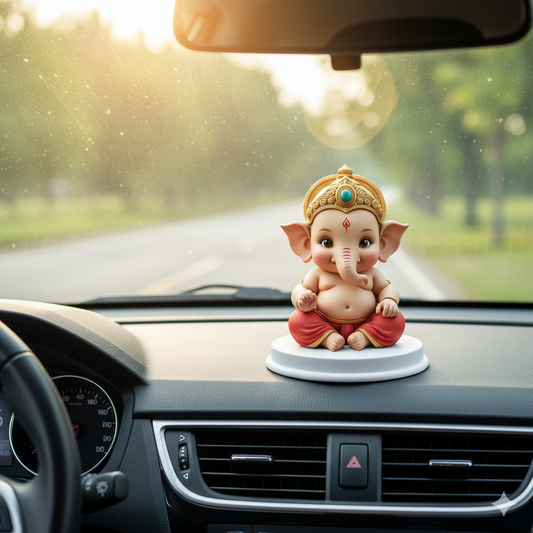 Cute Bal Ganesha Idol